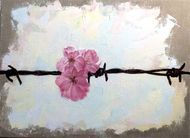 Chris Hopkins - Oil Painter - Internment - Gaman Chris Hopkins - Oil Painter - Internment - Gaman